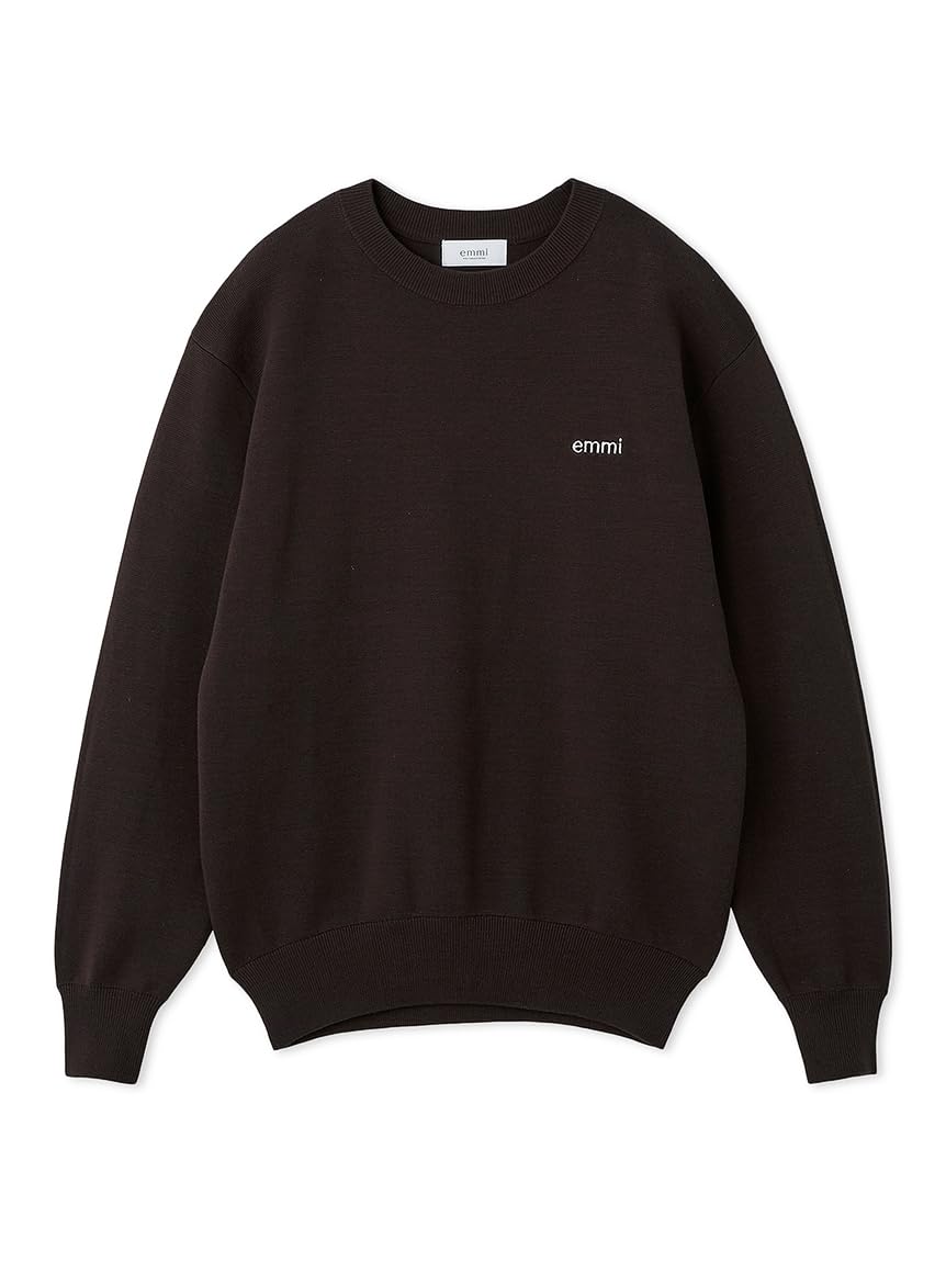 

Emi Logo Milan Rib BRW Women s Top, 13WNT254092,