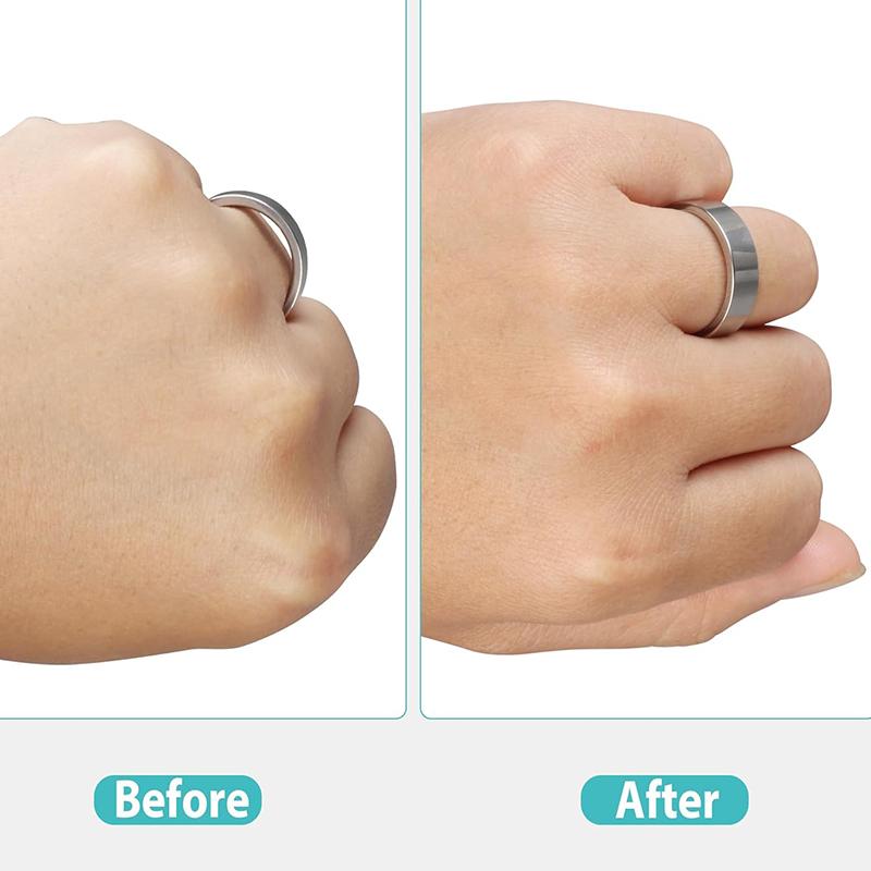8PCS Ring Guards for Loose Rings Ring Adjuster Fit Any Rings, Invisible Design for Women and Men