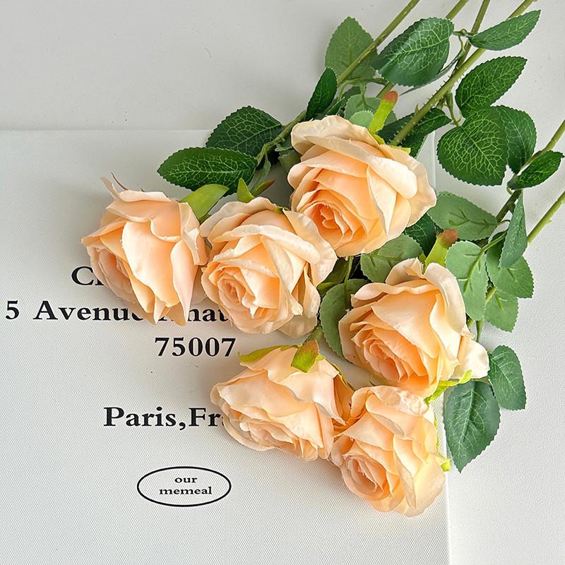 Elegant Artificial Silk Roses For Wedding Centerpieces And Home Styling