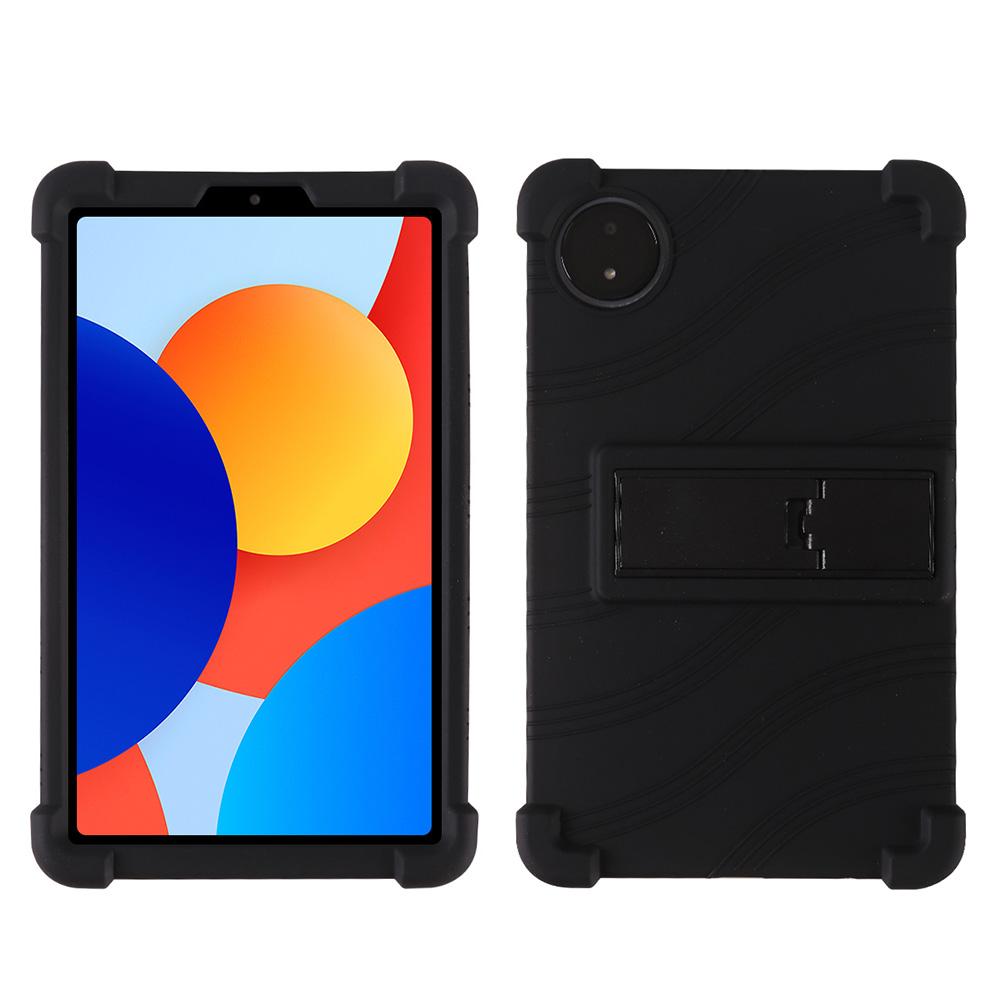 

Чохол для Xiaomi Redmi Pad SE 4G 8,7 дюйма Регульована підставка Силіконова захисна кришка для планшета Black