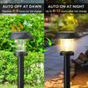 ALEPOD Solar Pathway Lights Outdoor - 8 Pack Solar Powered Garden Lights Waterproof, Decor Landscape Lighting with Three Lighting Modes for Yard,