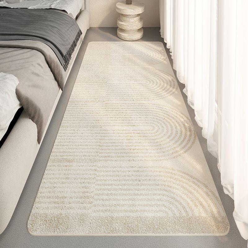 Winter-Spring Simple Stripes Carpet For Living Room, Bedroom And Bedside, Warm And Insulating Home Decoration
