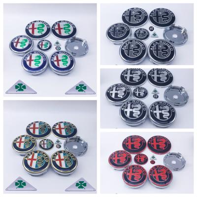 1Set 11pcs Wheel Hub Cover Caps Decoration Stickers for GTAM 159 147 156 166 Sizes 14mm-74mm Modification Accessories