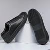 Mode Klassisch Schwarz Echtes Leder Herrenschuhe Luxus Schnürschuhe Freizeit Leichtgewicht Outdoor Flats Bequeme Herren Walking Sneaker