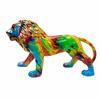 Lion Figurine Decorative Animal Ornament Glossy for Office