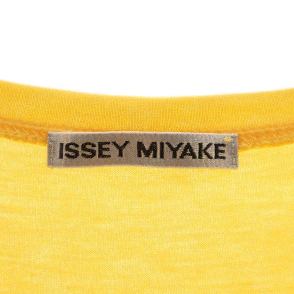 ISSEY MIYAKE Short sleeve Long dress 2 yellow Women Used