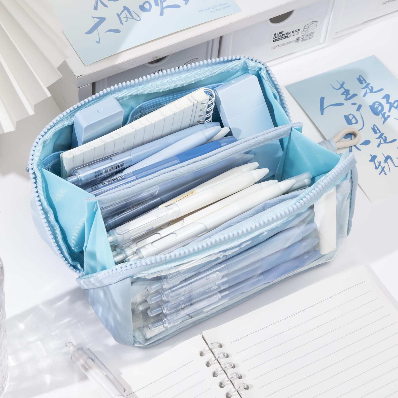 

Многофункциональный пенал большой вместимости, многослойный, для девочек, школьный, для студентов, сумки-органайзеры для канцелярских принадлежностей, пенал для ручек, принадлежности