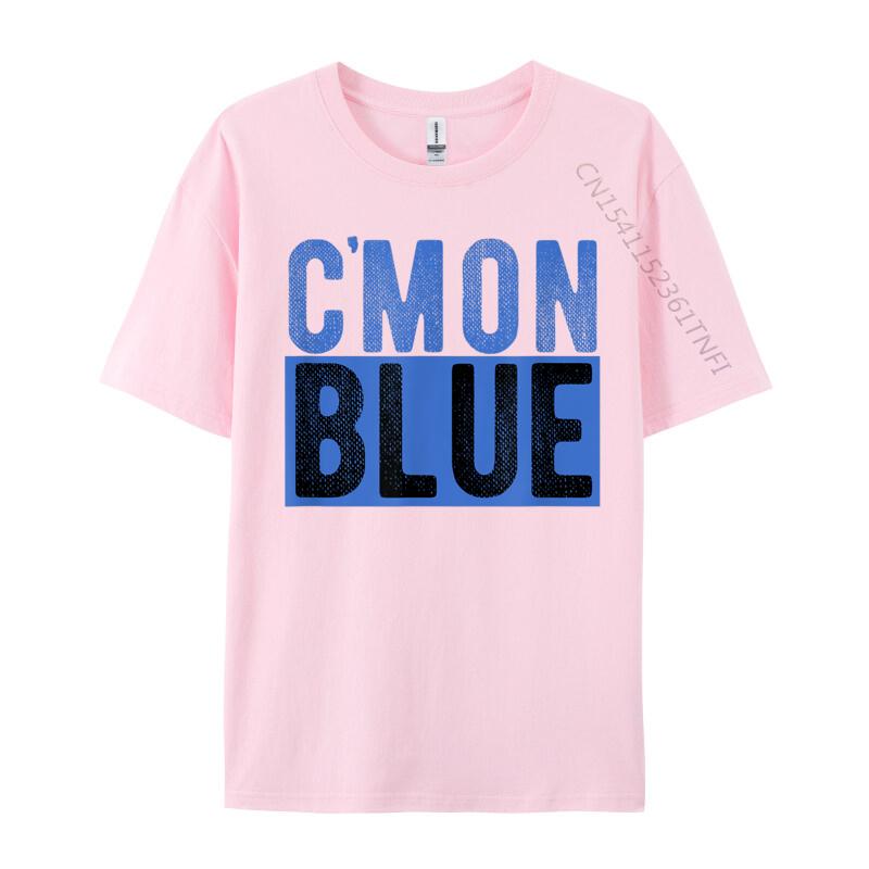 Cmon Come On Blue Umpire Baseball Fan Lover Classic Cotton Male Tops Shirts Comfortable T-Shirt Customized Tee-Shirt Fashion