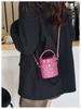 2025 Kids' Jelly Mini Cylinder Crossbody Bag – Cute, Stylish Small Handbag for Makeup & Accessories
