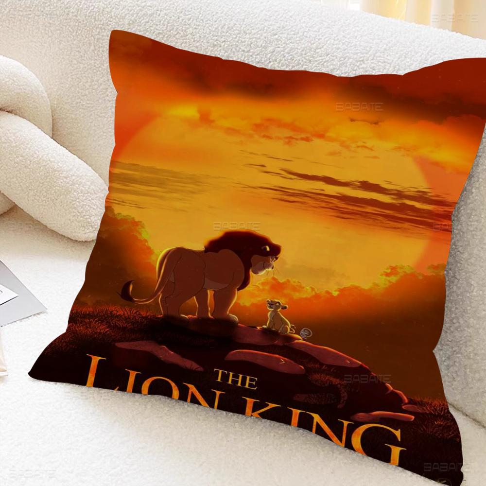 T-the L-lion-Kings Cushion Cover 30x50 Polyester Sofa Cushions Decorative Throw Pillows Home Decoration Pillowcover