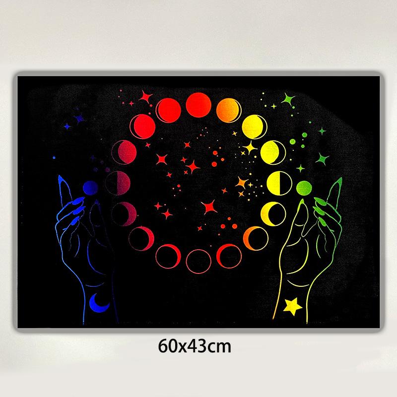 Tree of Life Tarot Cloth - 60x60cm HD Printed Mat 60x60cm