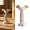 Goddess of Victory Sculpture Figurine, 3D Printed Greek Winged Home Office Desk Ornament Statue, Artistic for Bookshelf Decoration Decorative