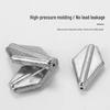 Aircraft-Shaped Plastic Core Lead Sinker, Hollow and Flat Design for Surf and Raft Rods, Long-Casting Fishing Gear