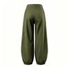 Women's Wide Leg Pants Loose Fit Linen Cotton Casual for Everyday Wear
