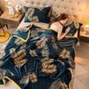 Southern Life Cloud Mink Velvet Throw Blanket