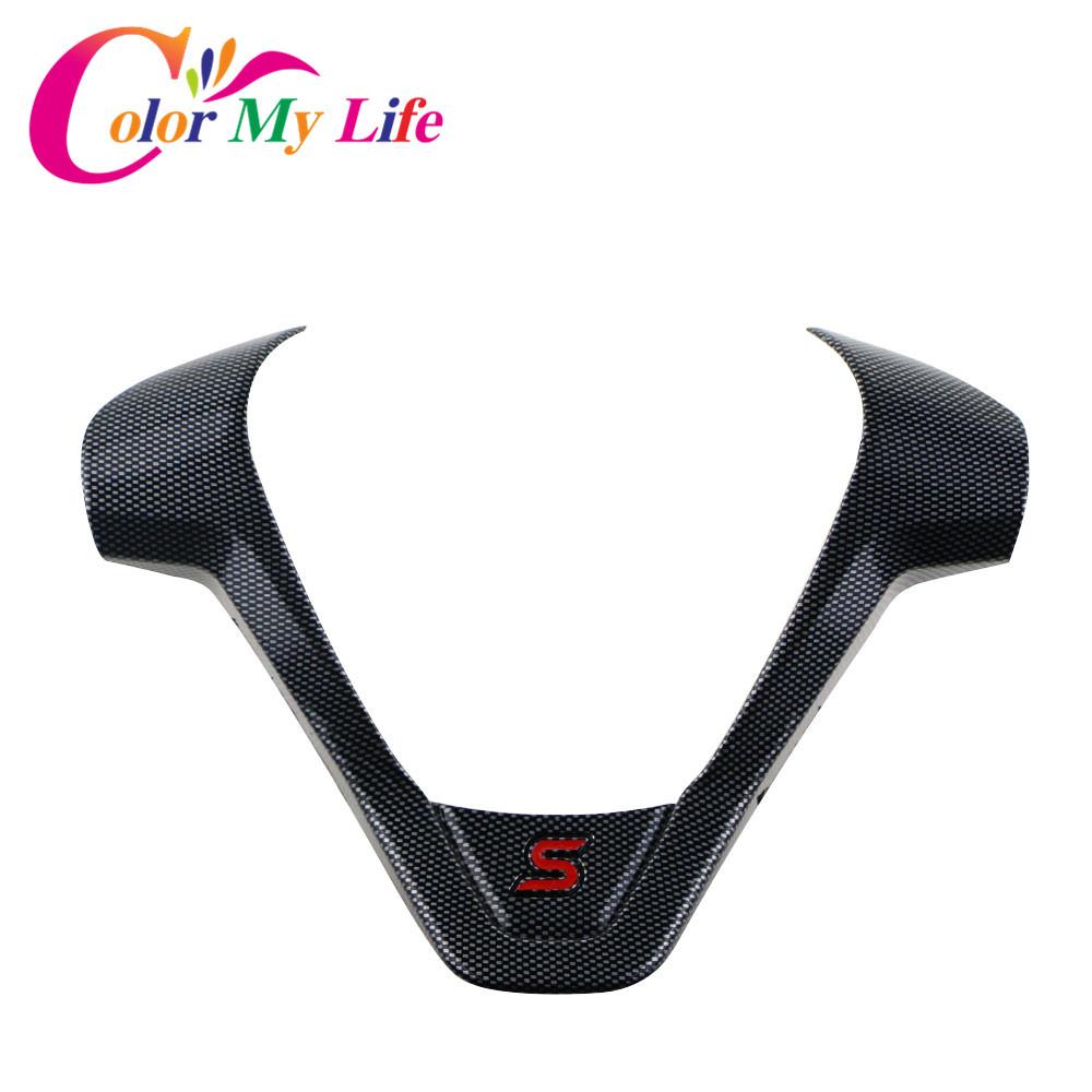 Naklejki ochronne na kierownicę samochodu ABS dla Forda New Fiesta Ecosport 2009 - 2016