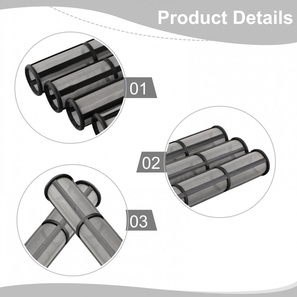 Filter Manifold 180mm 244067 244068 30/60/100 Mesh 4Pcs