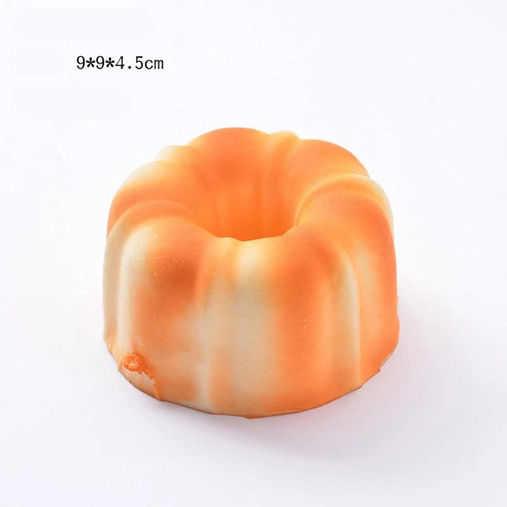Squishy Bread Toast Food Creative Simulation Donuts Slow Rising Squeeze Stress Relief Toys Spoof Tease People Desktop Toy
