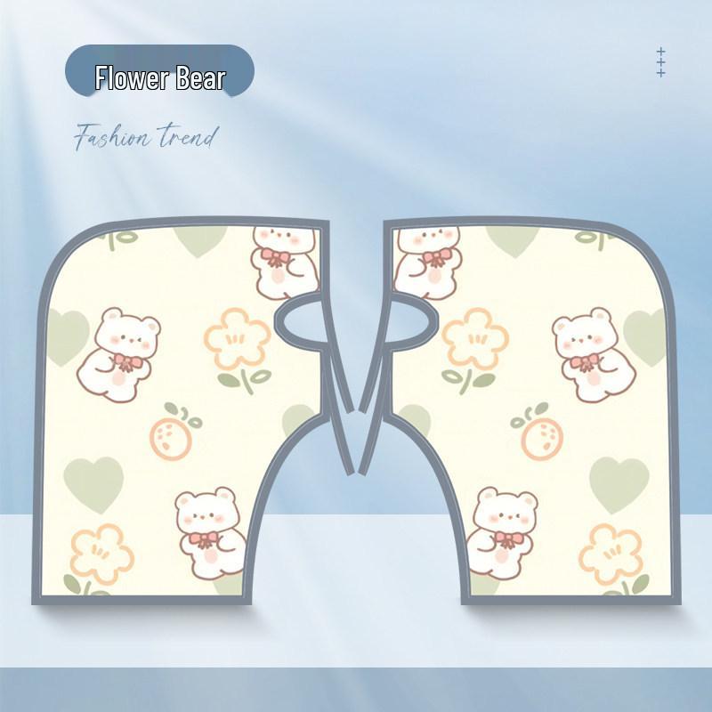 Electric Scooter & Motorcycle Sunshade Gloves: Breathable, Waterproof, All-Season Handlebar Covers.