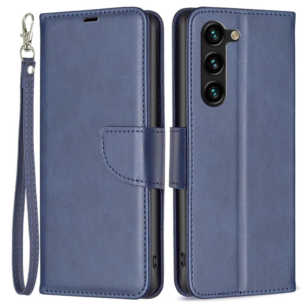 For Samsung Galaxy S25+/S24+ Case Mobile Phone Shell PU Leather Wallet Cover with Viewing Stand
