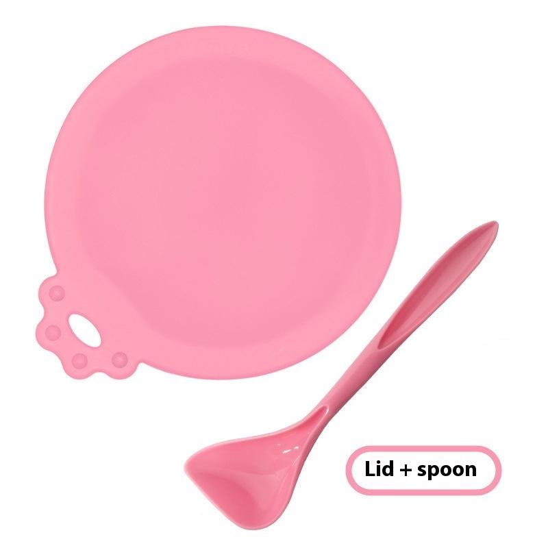 Silicone Canned Lid Sealed Spoon Feeders Food Can Lid For Puppy Dog Cat Storage Top Cap Reusable Cover Lid Pet Daily Supplies