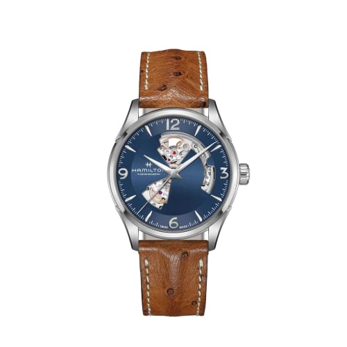 Hamilton Jazzmaster Open Heart Automatic Men's Watch H32705041 (Officially Imported) with Official Warranty