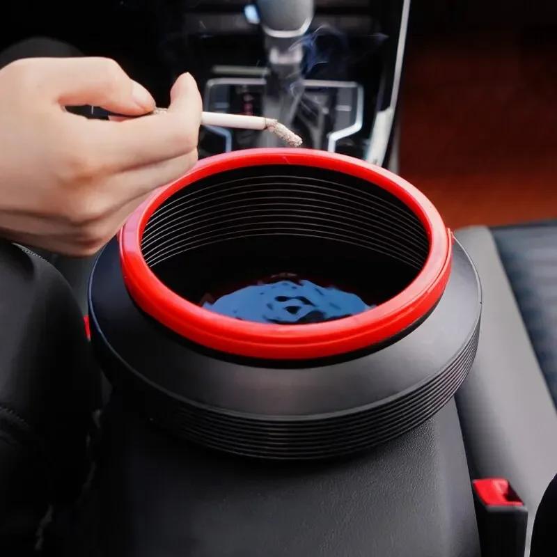 1PCS Car Trash Bin Case Storage Box Foldable Trash Can for Water Type Trash Can Auto Interior Accessories