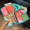 Mother's Day Silk Scarf Muse Festival Gift Simulation Silk Silk Scarf Premium Spring and Summer Square Scarf 71 Silk Decorative Small Scarf