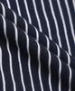 247Silijeu Usa Cotton 20-Count Striped T-Shirt Navy