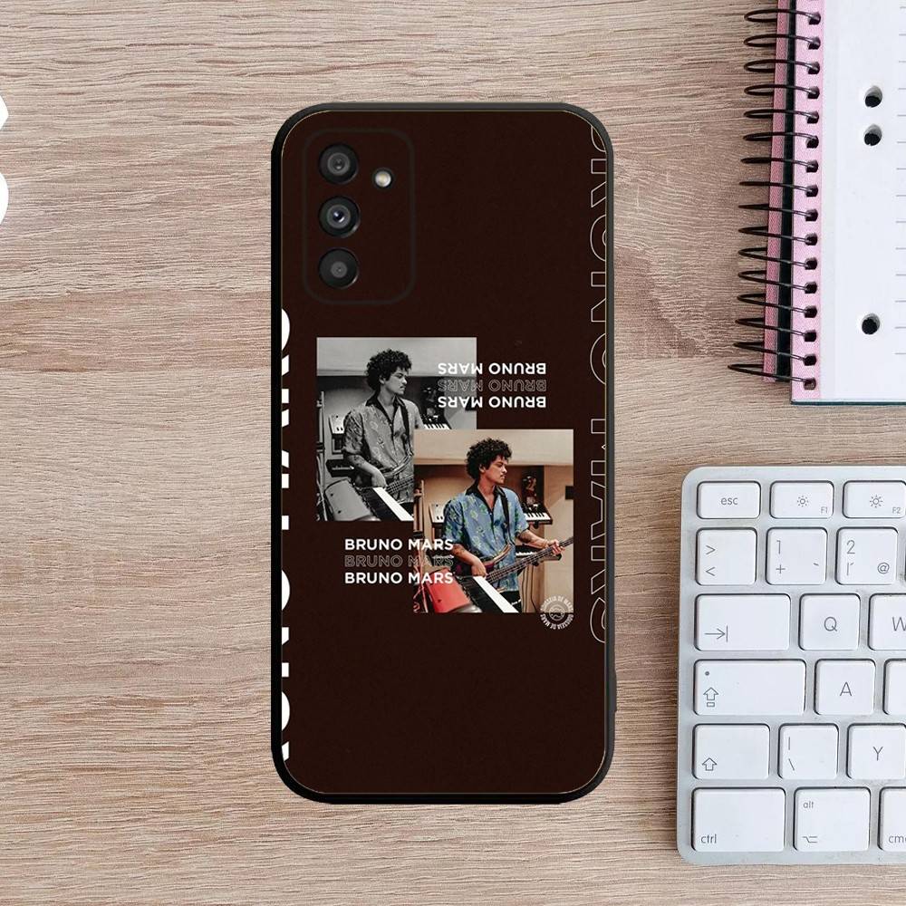 B-Bruno M-Mars Singer Phone Case For Samsung Galaxy A13,A21s,A22,A31,A32,A52,A53,A71,A80,A91 Soft Black Cover