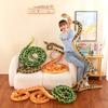 Simulation Snake Spotted Big Python Plush Toy Fake Snake Doll Prank Funny Doll Green Snake