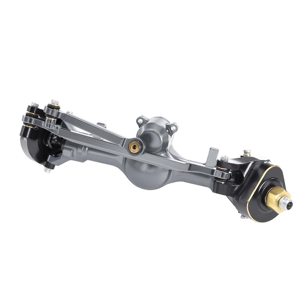 Metal Front and Rear Axle Assembly Chassis Upgrade and Reinforcement Increased Weight for 1/24 Axial SCX24 RC Car Toy Parts