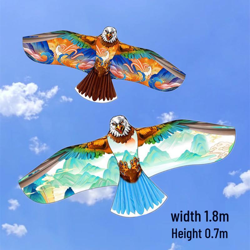 Kartal Uçurtma - Hafif Rüzgar, Uçurması Kolay, Korkuluk Kuş Kovucu