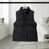 Down Puffer Vest for Women Stand Collar Sleeveless Puffer Jacket Casual Zipper Up Waistcoat Winter Warm Outerwear with Pockets