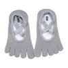 Fashion Solid Color Female Cross Straps Ballet Open Toe Floor Socks Silicone Non-slip Yoga Socks