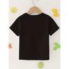 European Sizes Boys' Summer Short-Sleeve T-Shirt, Pure Cotton Children's Shark Print New Top