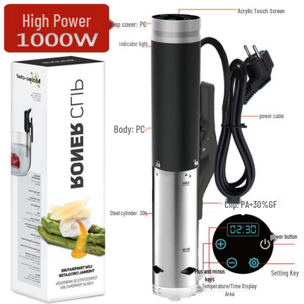 Spanish Sous Vide Slow Cooker for Molecular Gastronomy with Timer