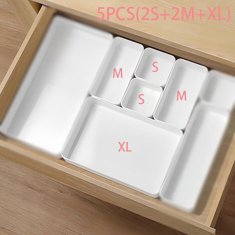 Desktop Drawer Organizer for Home, Dorm, or Office - Perfect for Sundries, Cosmetics, and Stationery