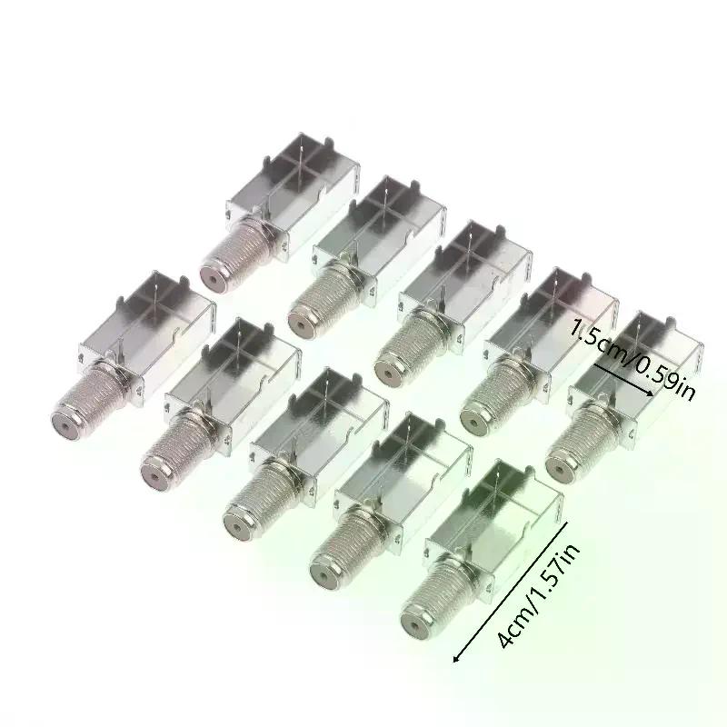 5/10pcs of M Shielding Box with Integrated High-Speed Coaxial Cable Connector, IF 2414F, and Imperial Threaded Connector.