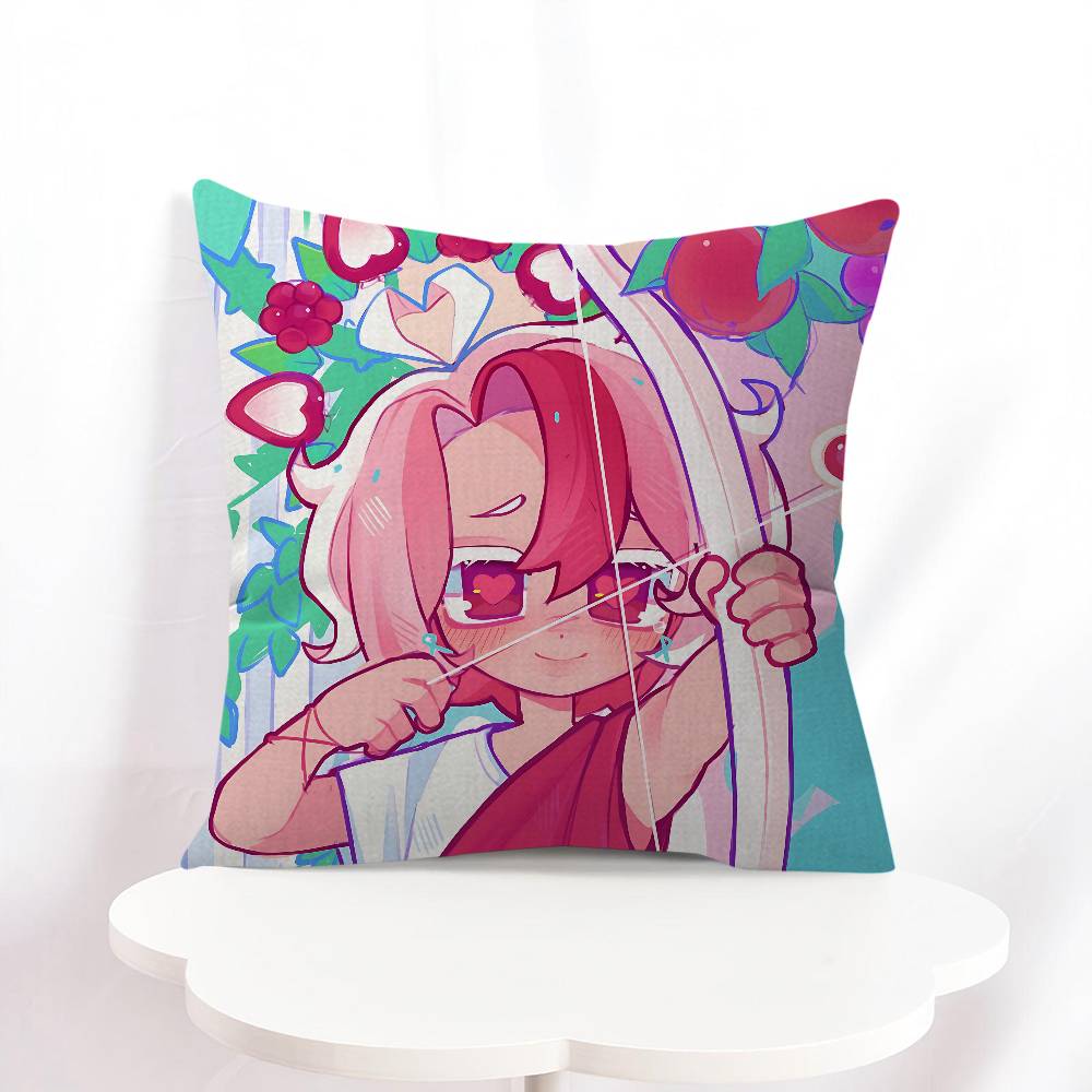 Pavlova Cookie Cartoon Pillowcase 45x45cm Cute Pillowcase Living Room Sofa Cushion Cover Bedroom Home Decoration