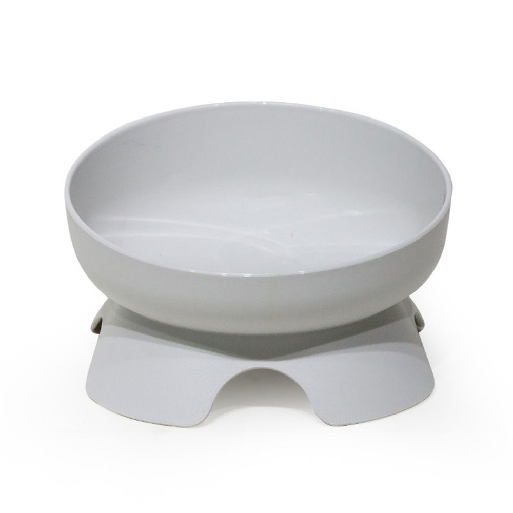 

2pcs Creative Pet High Foot Bowl Slanted Mouth Cats Drinking Feeder Neck Protection