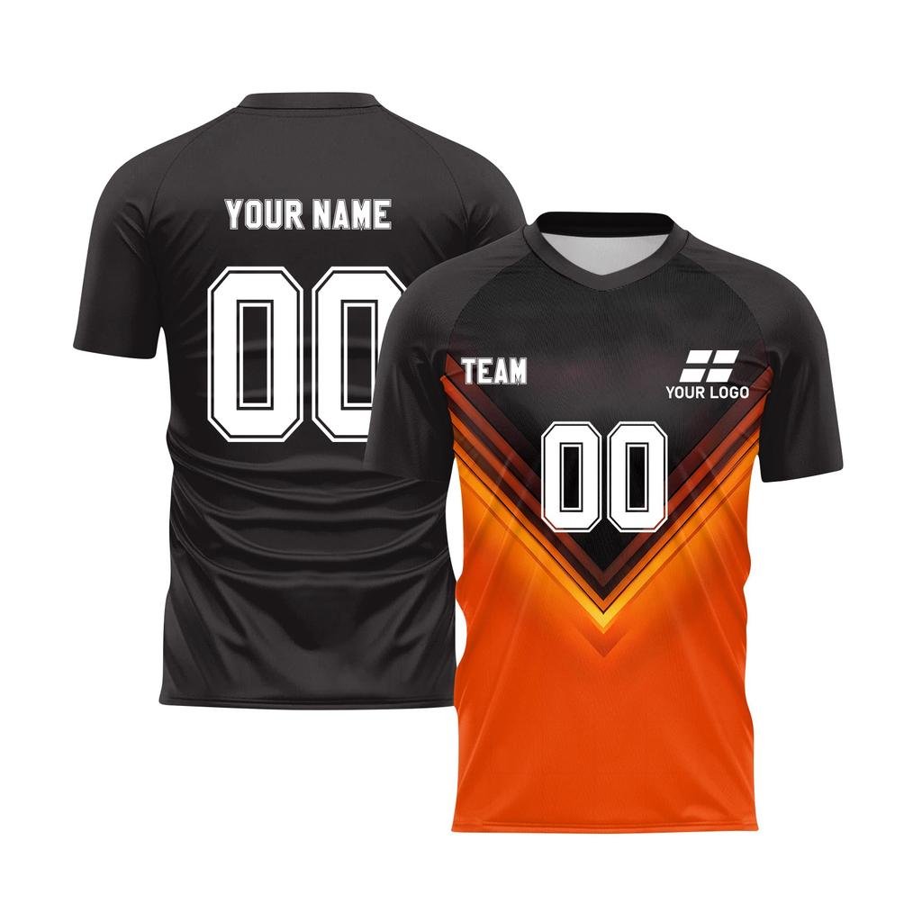 Personalised Tops Shirts Mens Girls With Name Number Custom Football Jerseys For Boys Training Suit