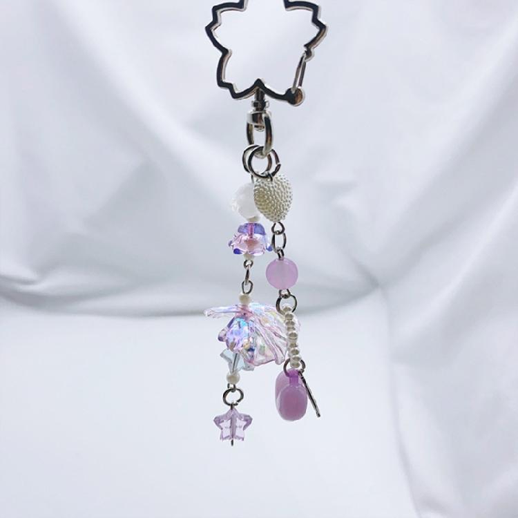 Fünfzackige Sternanhänger Anhängeetiketten Acryl Schleife Lanyard Schlüsselanhänger Schmuck