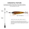 Squid Jig Bait Luminous Fishing Bait Wood Shrimp Fishing Tackle Simulation Squid Hook Fluorescent Fishing Lures Hard Bait Tackle