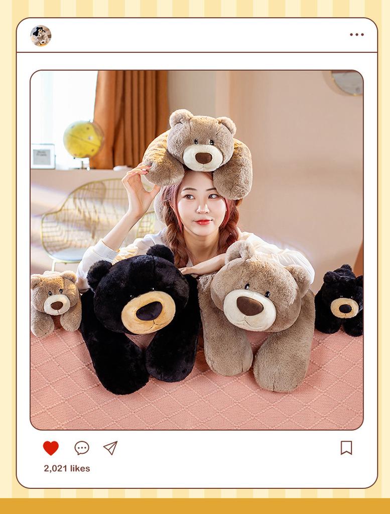 Soft Giant Teddy Bear Stuffed Toys Plush Animal Toy Dolls Wedding Celebration Home Decoration Birthday Christmas Gift for Friend