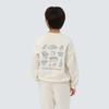 Kids Graphic Sweatshirt Cream (S25FKFHT80)