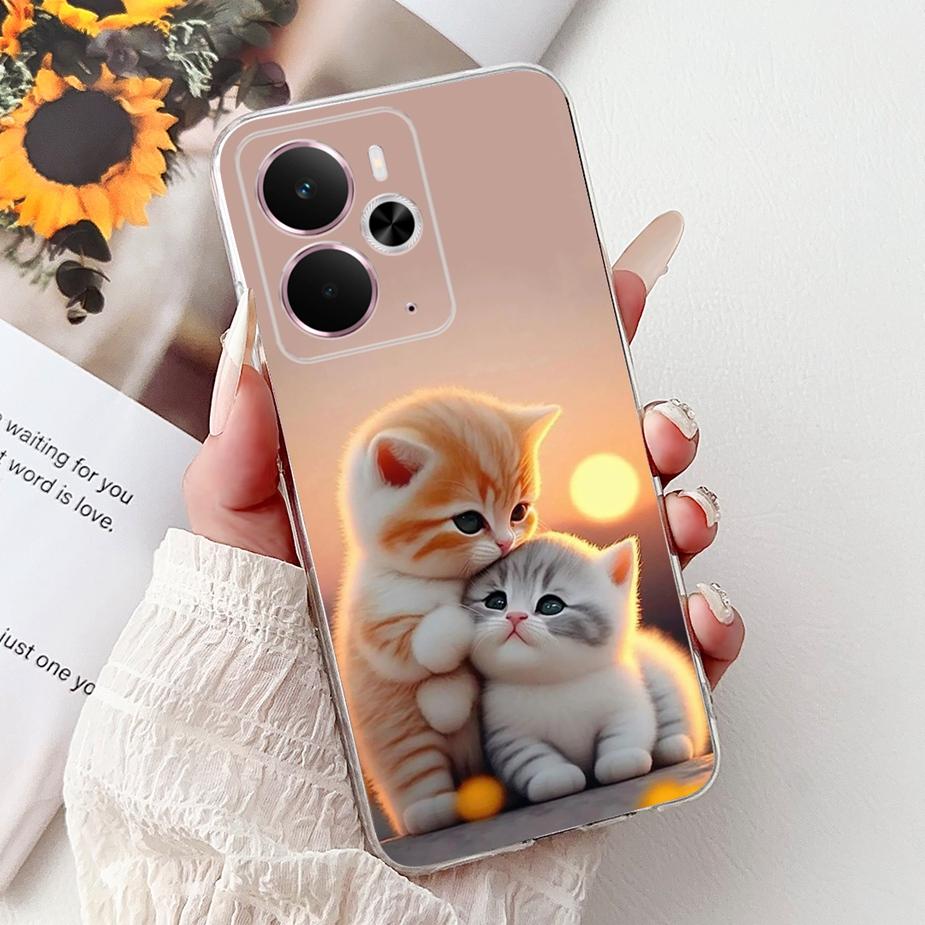 For Realme 14 5G Case RMX5075 Stylish Butterfly Painted Cover Silicone Case For Realme 14X 14 Realme14 T 14T 5G Soft Fundas Bags
