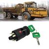 Replacement Accessories Ignition Switch for A20C A30C A25D A35D A40D Ignition Switch Lock Cylinder with 2 Keys 11007281