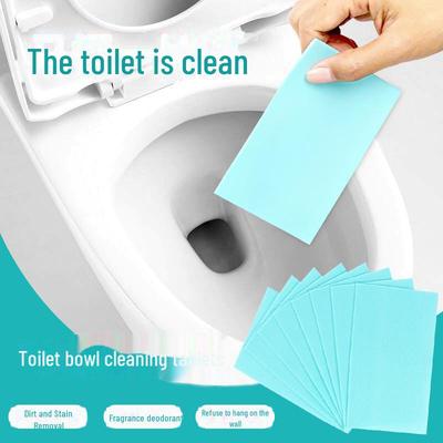 Toilet Cleaning Tablets - Instant Decontamination and Refreshing Fragrance for Bathroom.