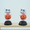Dashboard Figurines Solar Ghost Pumpkin Ornament Cute Home Decoration Automotive Interior Accessories For Desktop Women Men